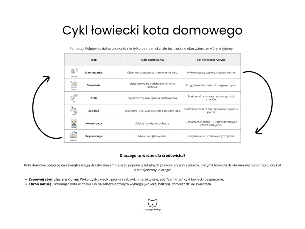Cykl łowiecki kota domowego Cykl łowiecki kota domowego